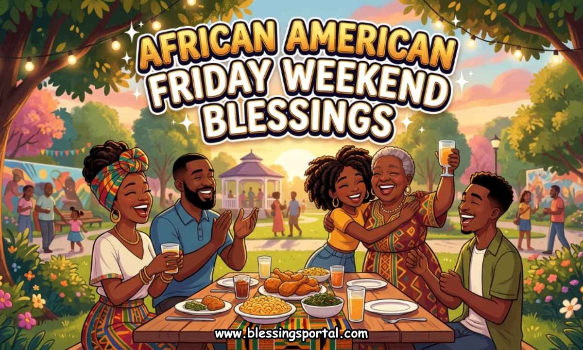 African American Friday Weekend Blessings