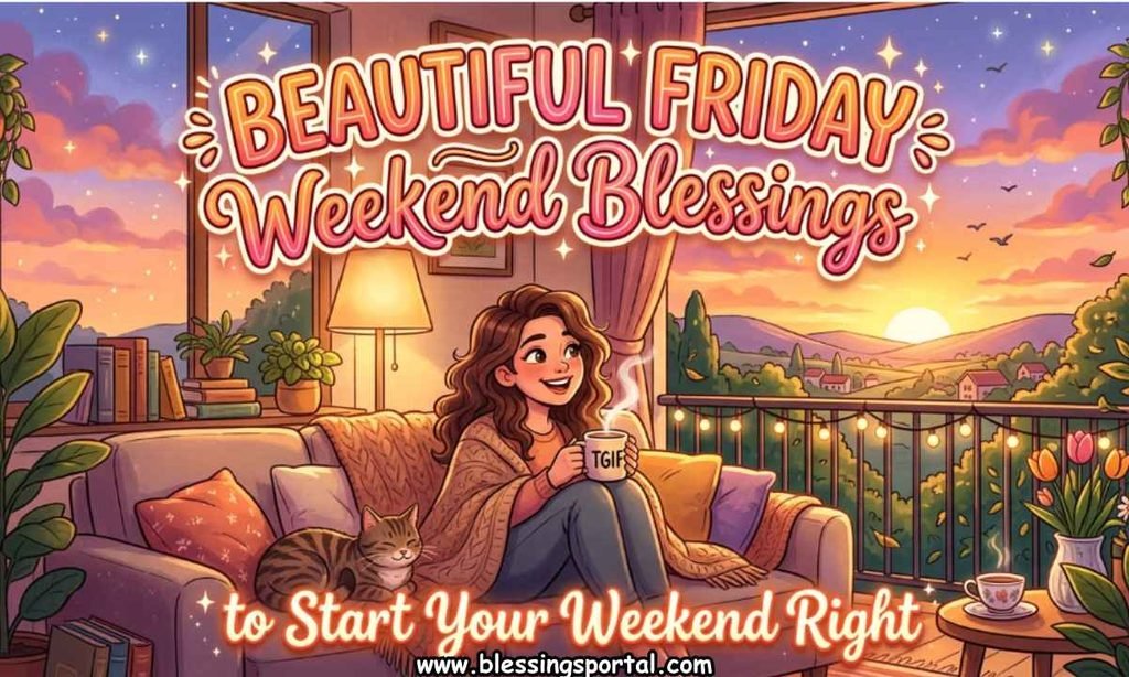Beautiful Friday Weekend Blessings to Start Your Weekend Right