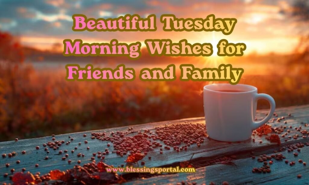 Beautiful Tuesday Morning Wishes for Friends & Family