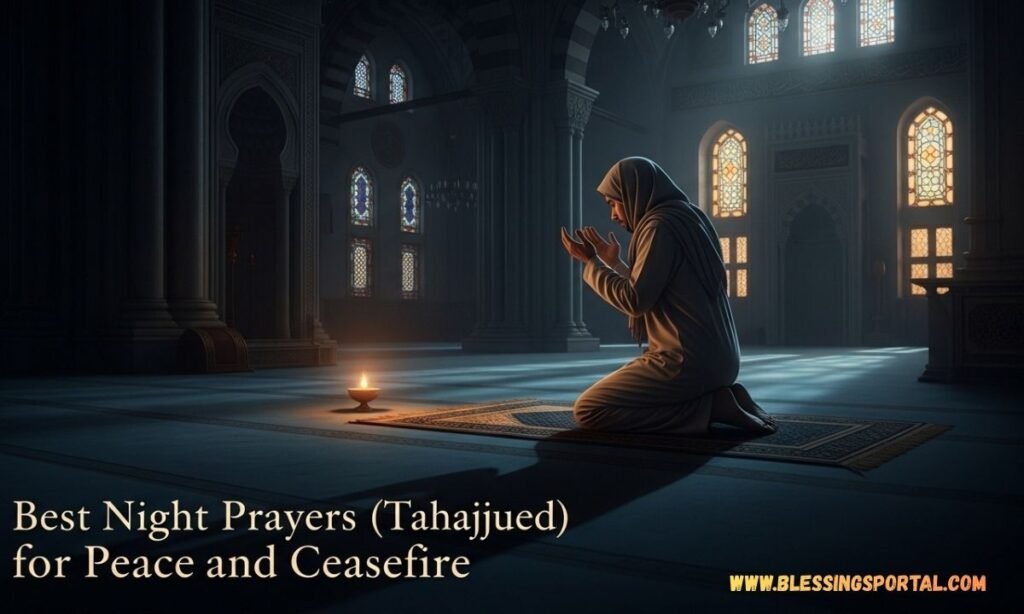 Best Night Prayers (Tahajjud) for Peace and Ceasefire