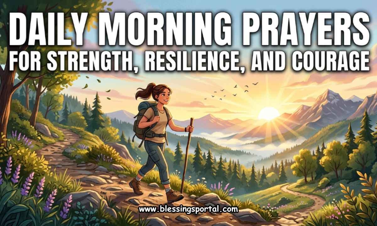 Daily Morning Prayers for Strength, Resilience, and Courage