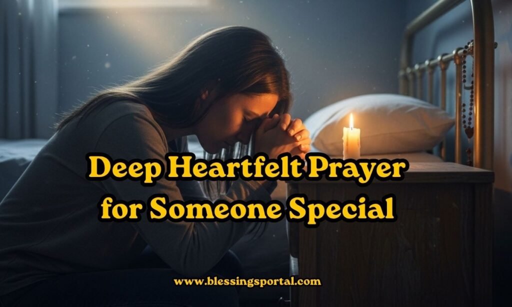 Deep Heartfelt Prayer for Someone Special