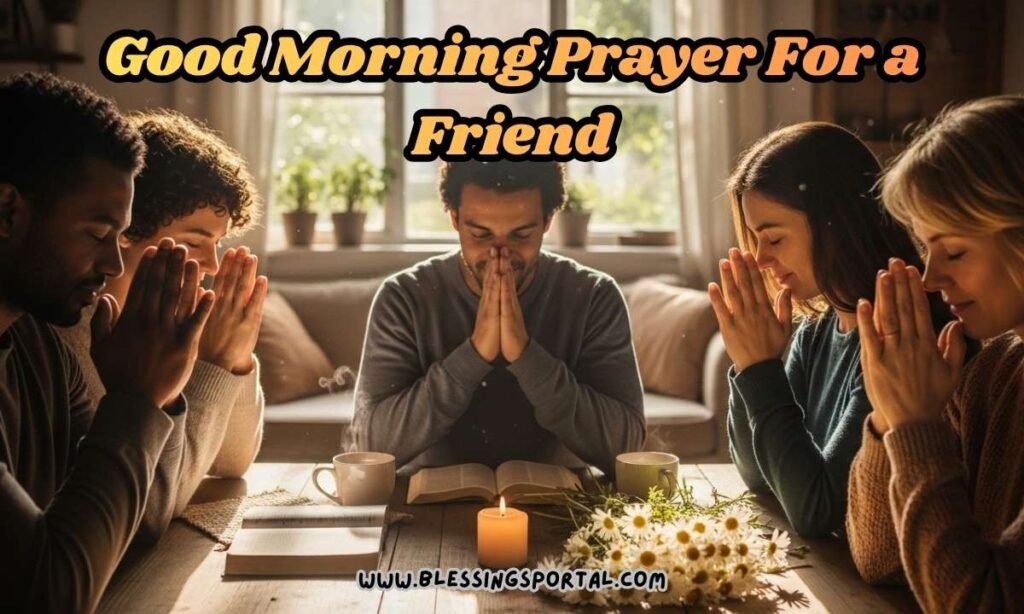 Good Morning Prayer For a Friend