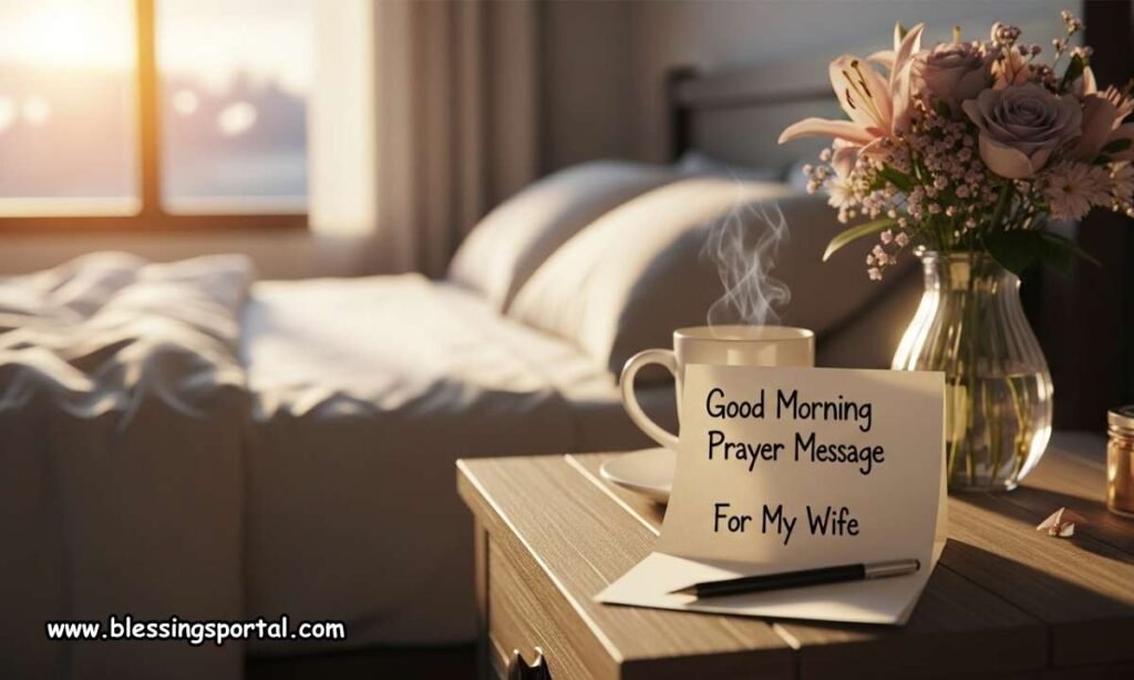 Good Morning Prayer Message For My Wife