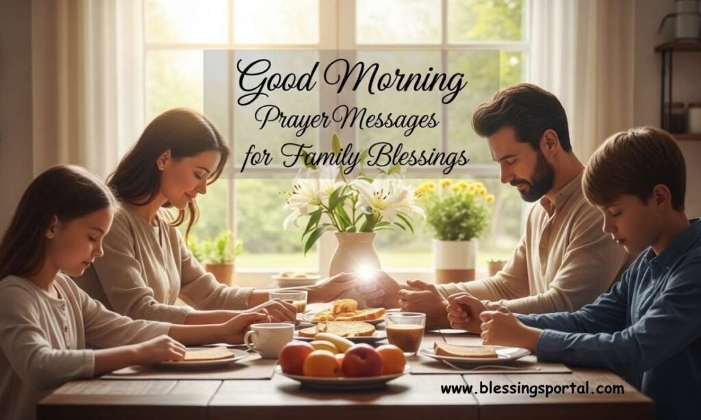 Good Morning Prayer Messages for Family