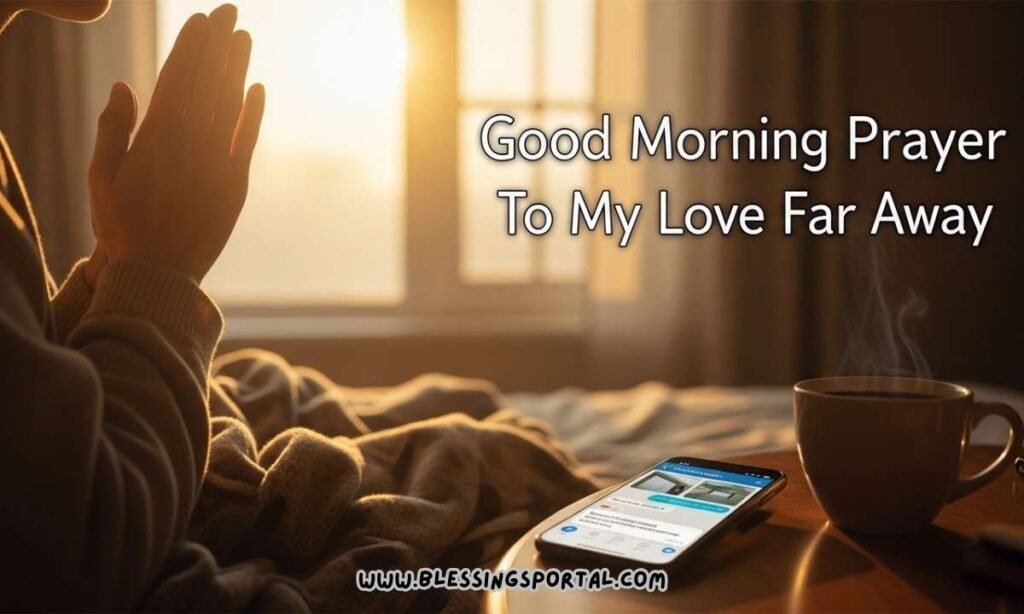 Good Morning Prayer to My Love Far Away
