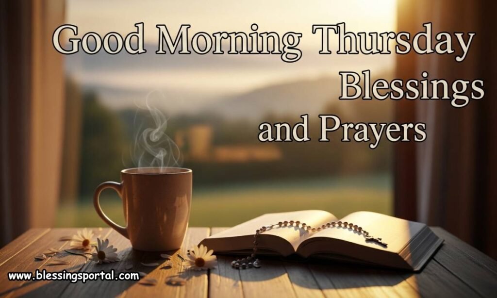 Good Morning Thursday Blessings and Prayers