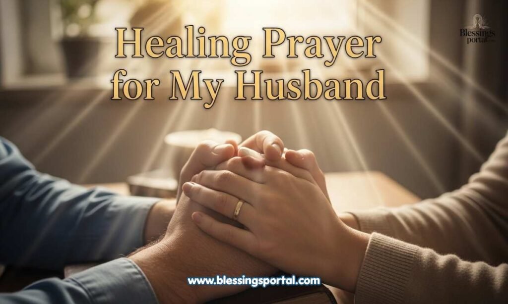 Healing Prayer for My Husband