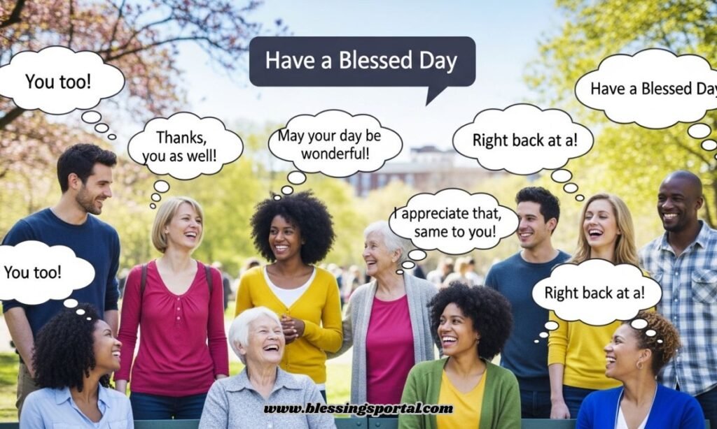 How to Respond to Have a Blessed Day