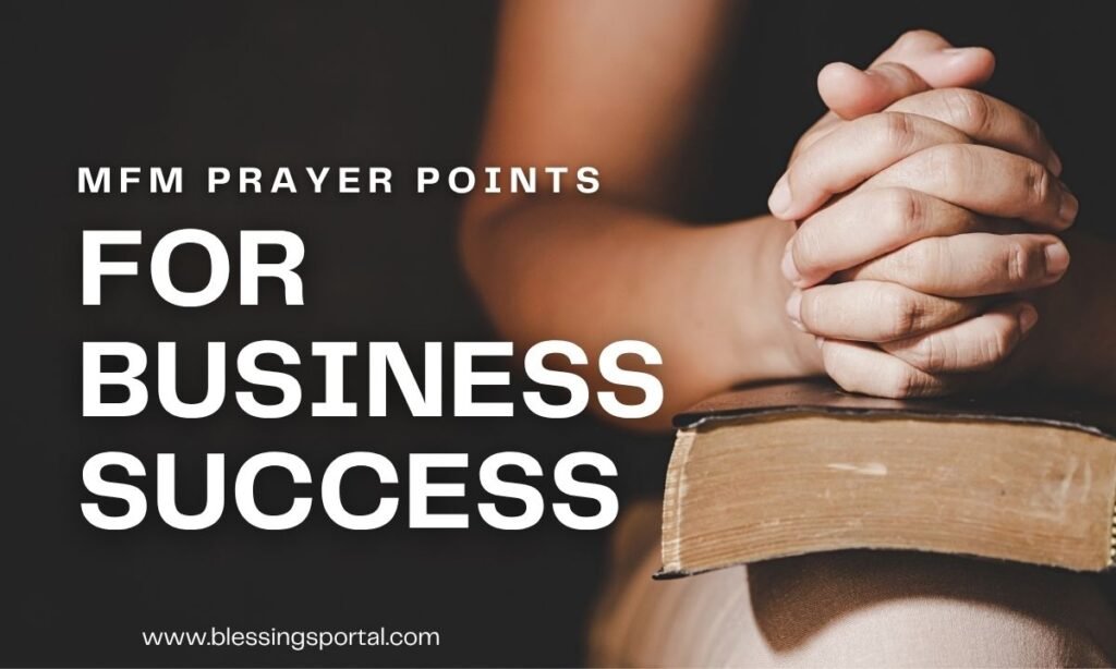 MFM Prayers For Business