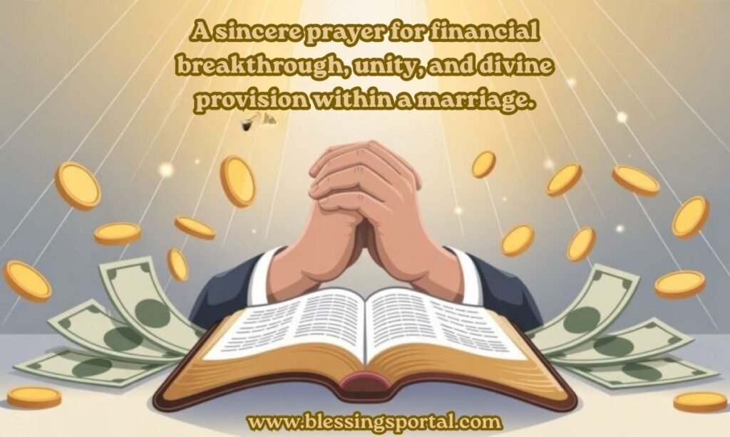 Prayer for A Money Miracle in Marriage
