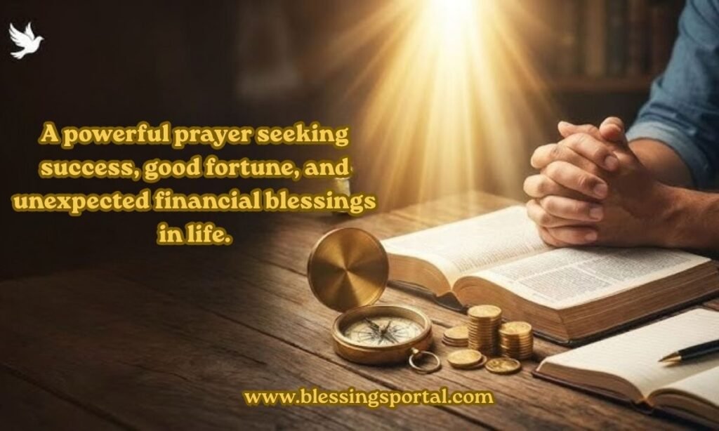 Prayer for Winning and Unexpected Gains