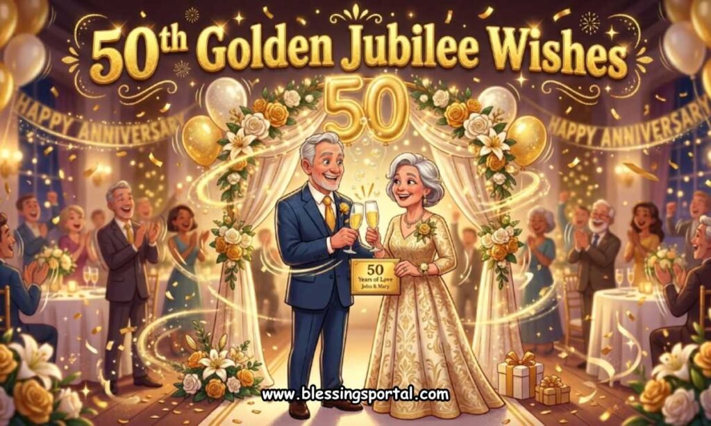 50th Golden Jubilee Wishes