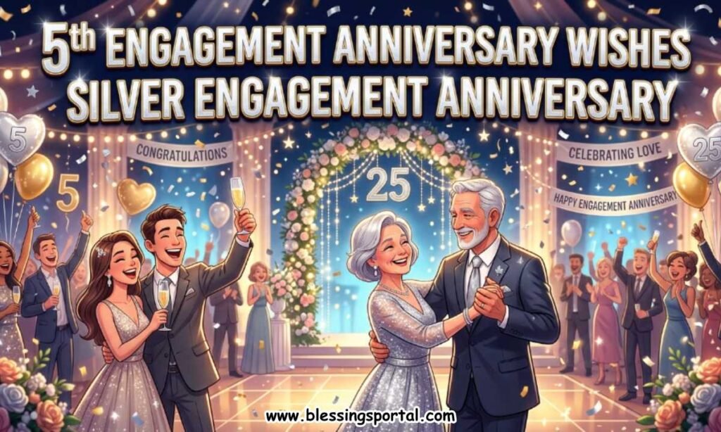 5th Engagement Anniversary Wishes and Silver Engagement Anniversary