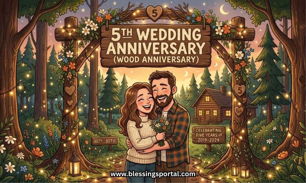 5th Wedding Anniversary (Wood Anniversary)
