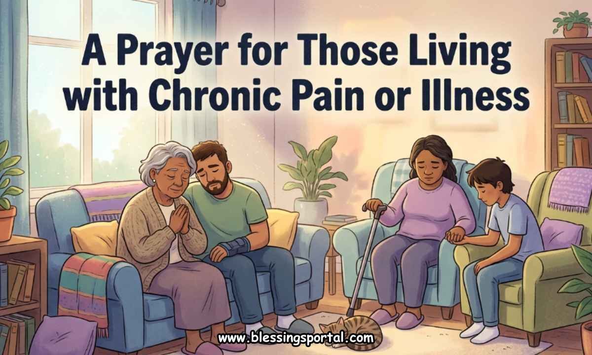 A Prayer for Those Living with Chronic Pain or Illness