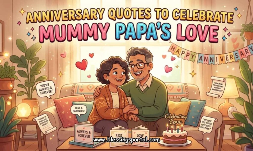 Anniversary Quotes to Celebrate Mummy Papa's Love