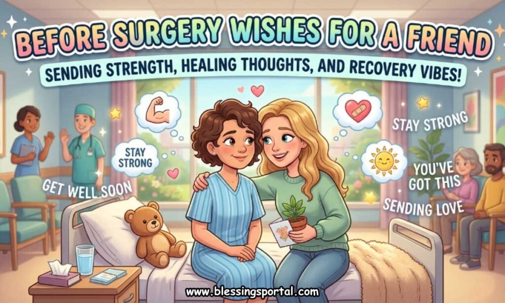Before Surgery Wishes for a Friend