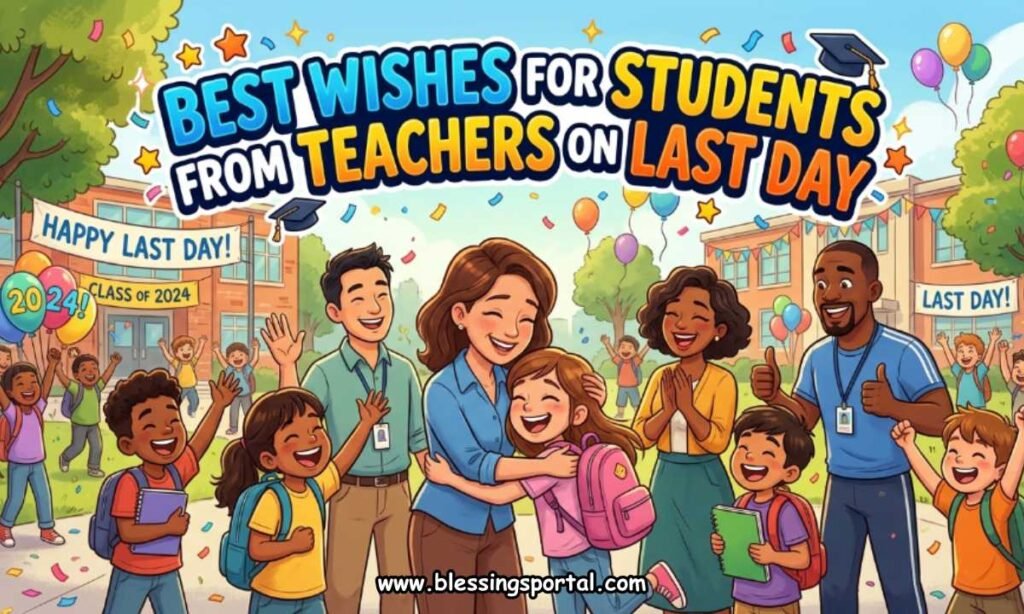 Best Wishes for Students from Teachers on Last Day