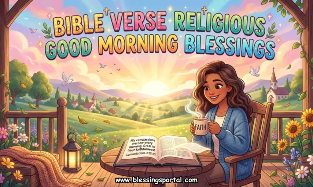 Bible Verse Religious Good Morning Blessings