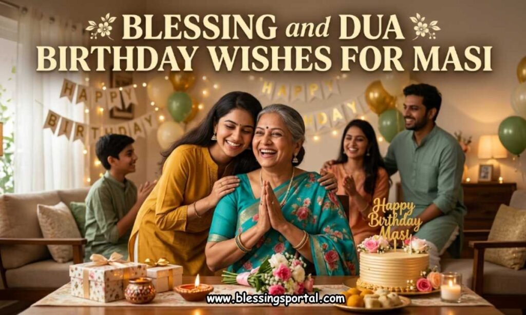 Blessing and Dua Birthday Wishes for Masi