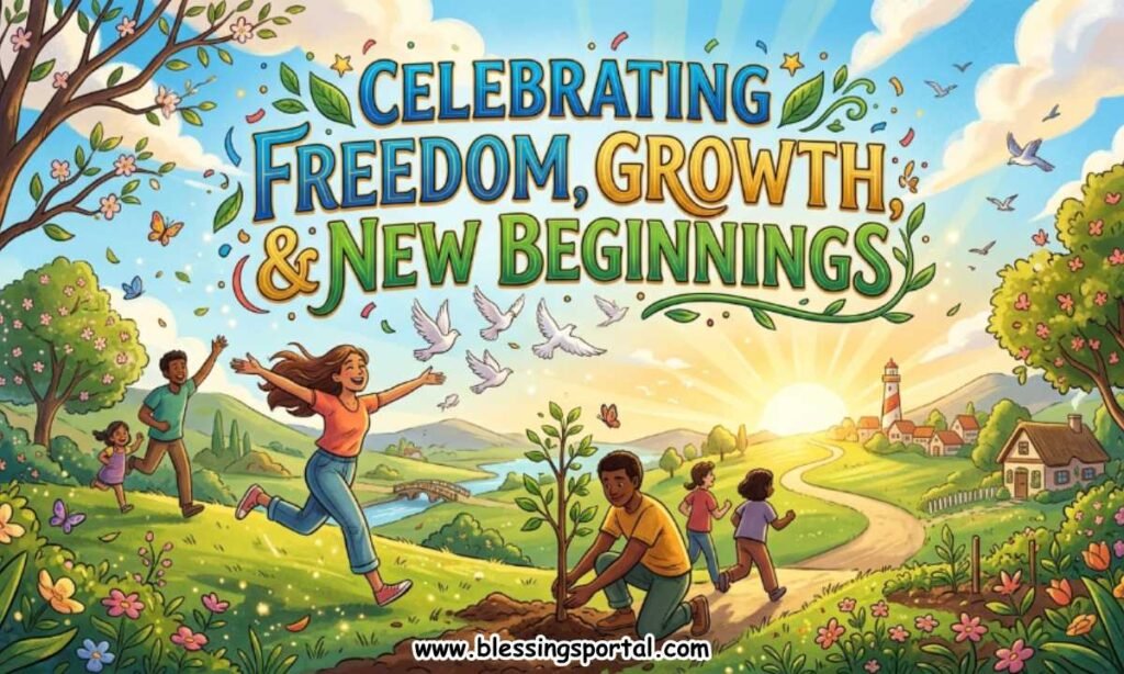 Celebrating Freedom, Growth & New Beginnings