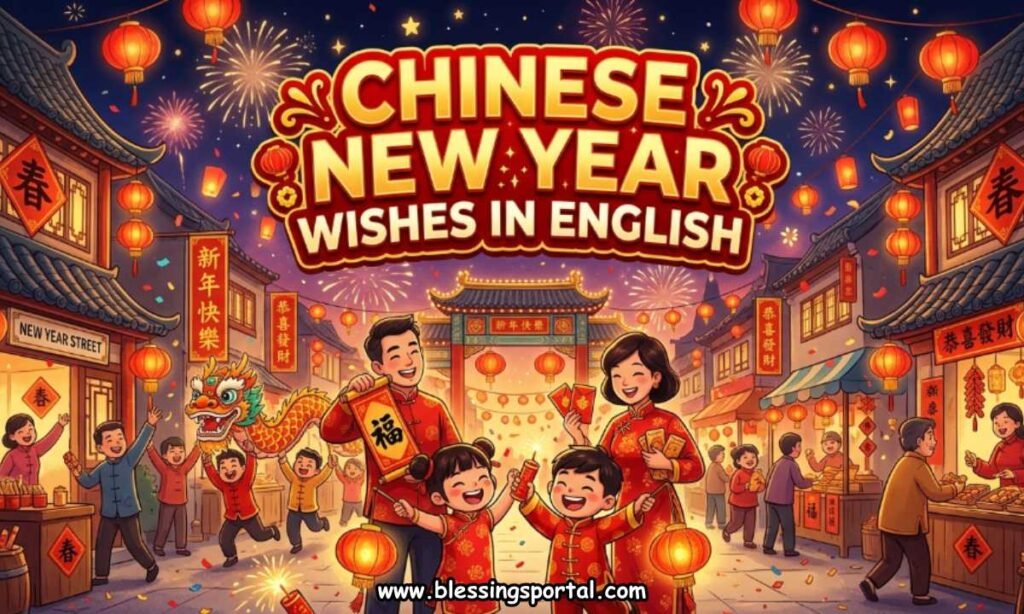 Chinese New Year Wishes in English
