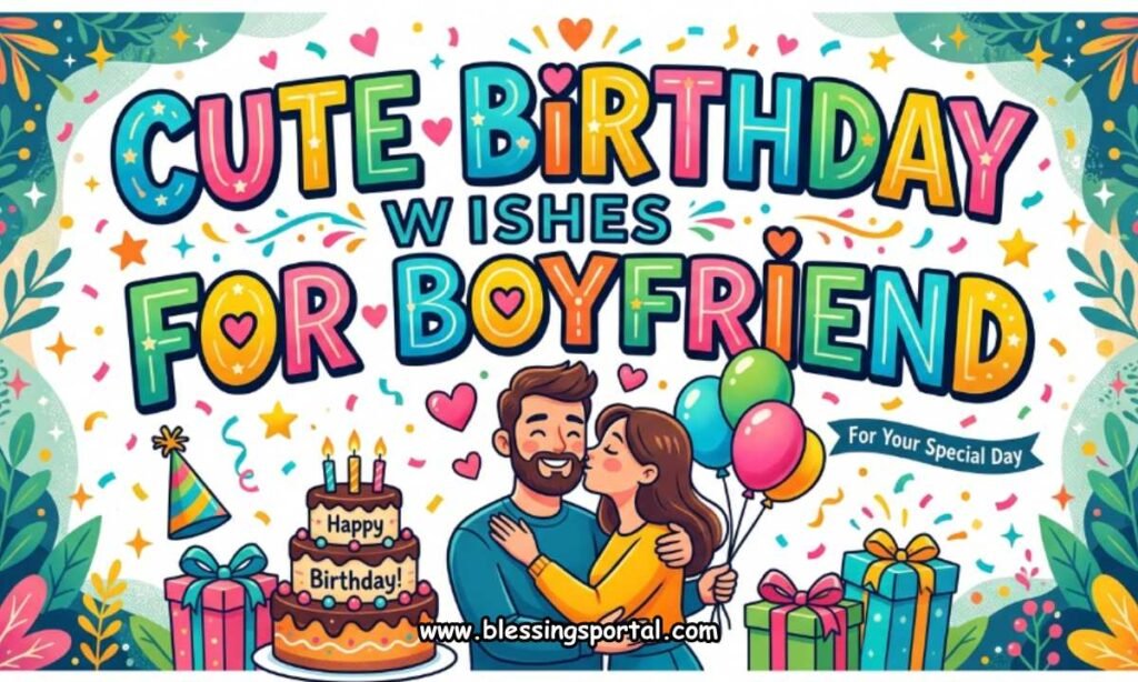 Cute Birthday Wishes for Boyfriend