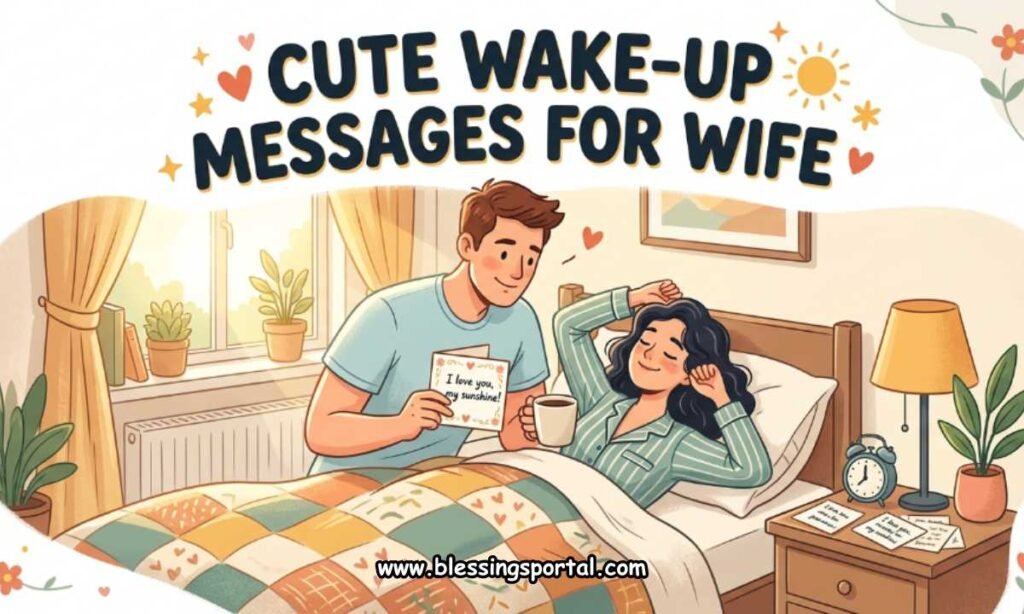 Cute Wake-Up Messages for Wife