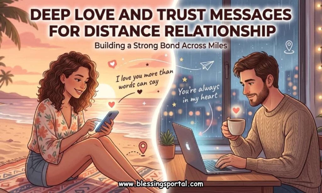 Deep Love and Trust Messages For Distance Relationship