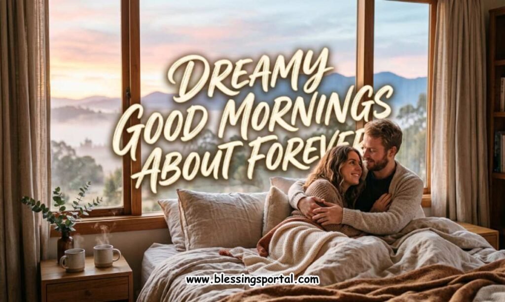 Dreamy Good Mornings About Forever