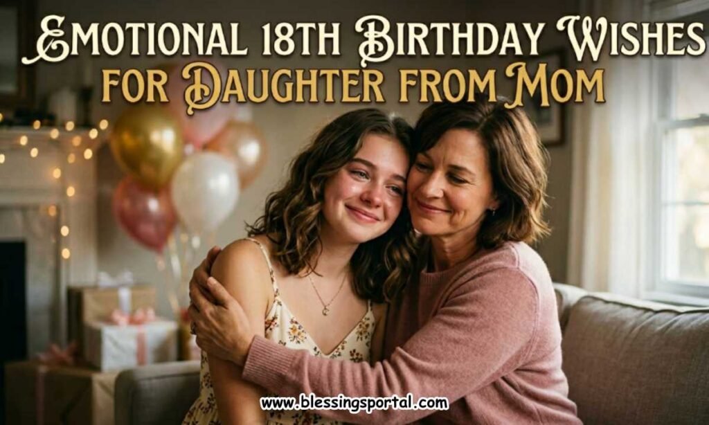 Emotional 18th Birthday Wishes For Daughter From Mom