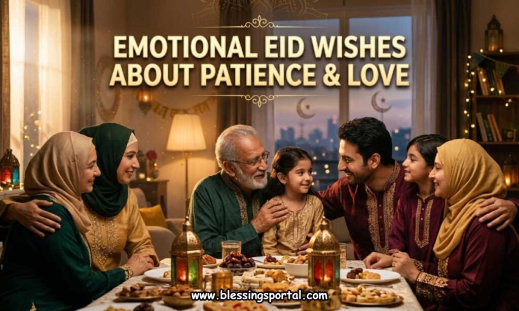 Emotional Eid Wishes About Patience & Love