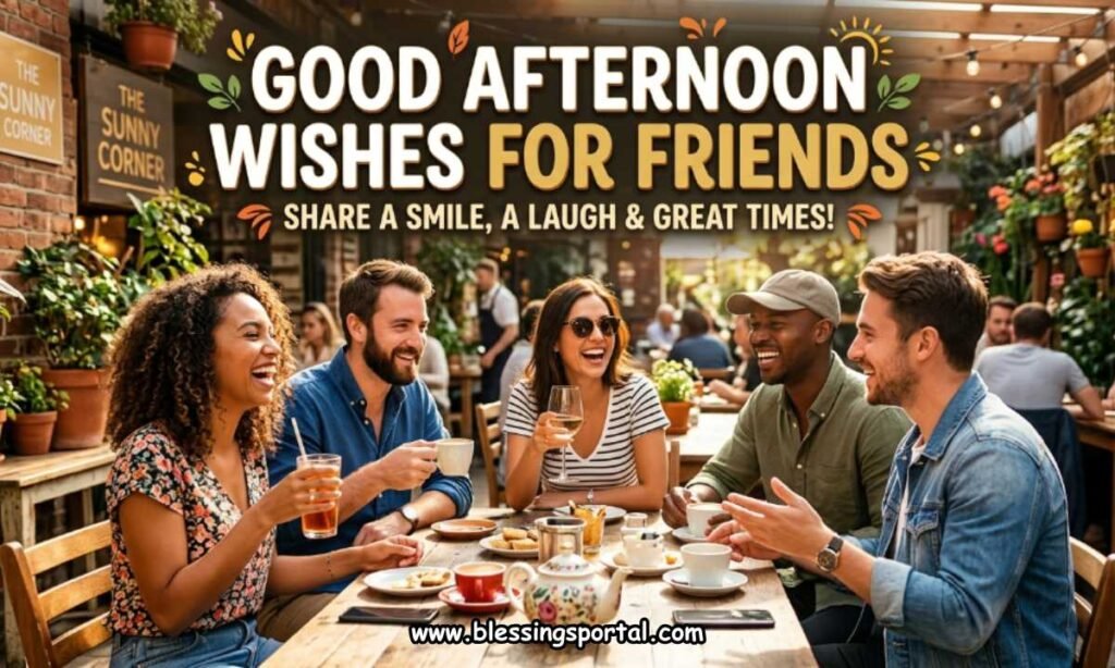 Good Afternoon Wishes for Friends