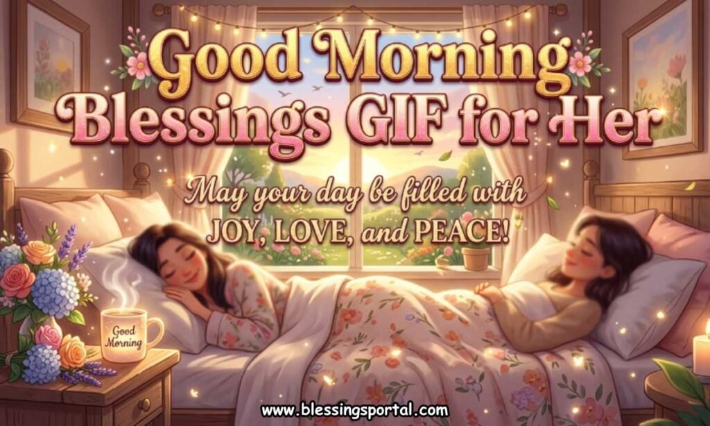 Good Morning Blessings GIF for Her