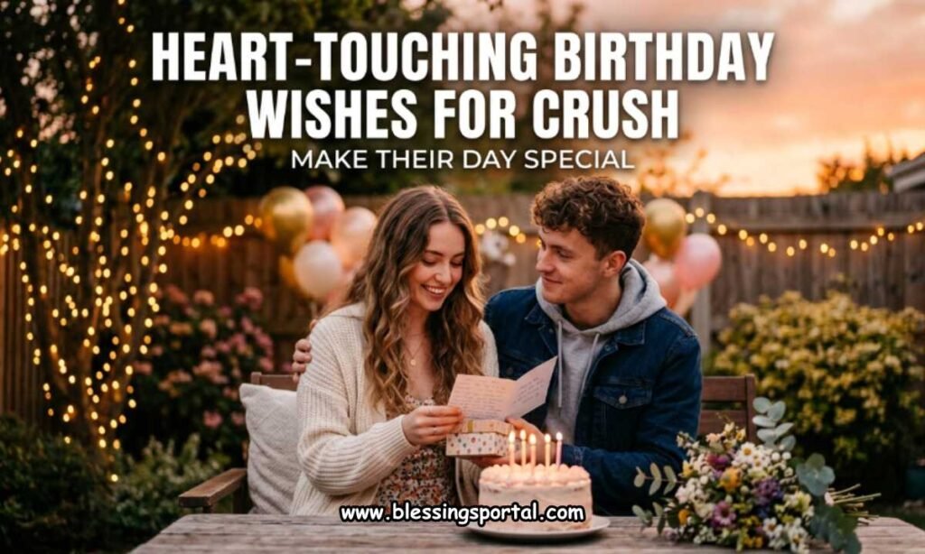 Heart-Touching Birthday Wishes for Crush