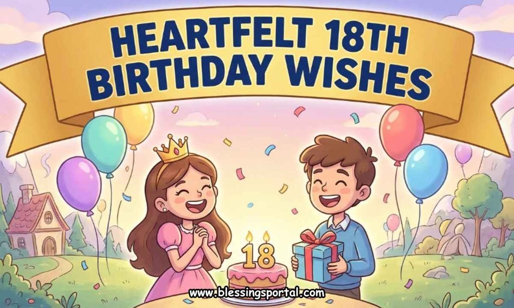 Heartfelt 18th Birthday Wishes