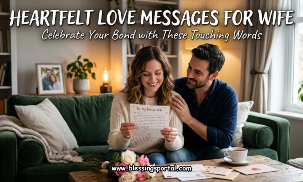 Heartfelt Love Messages for Wife