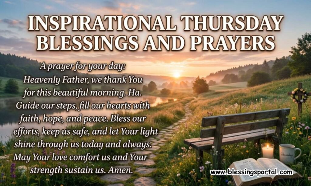 Inspirational Thursday Blessings and Prayers