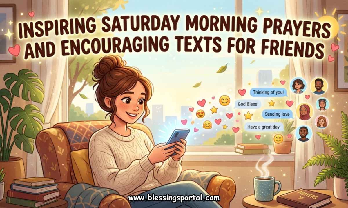 Inspiring Saturday Morning Prayers and Encouraging Texts for Friends