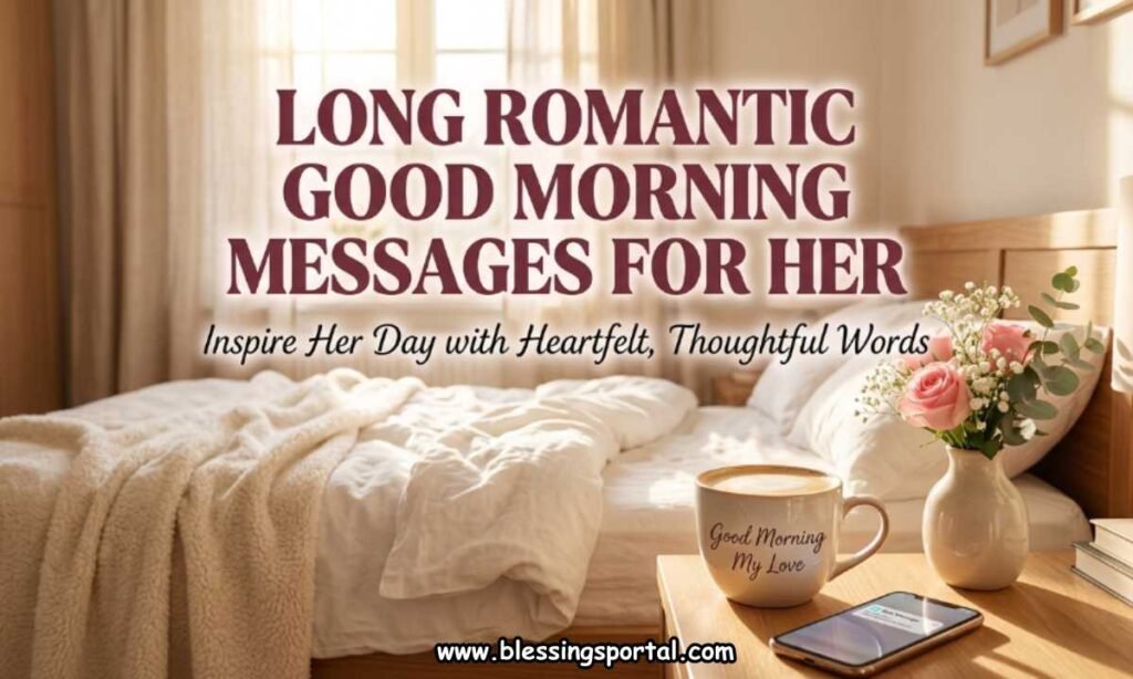 Long Romantic Good Morning Messages for Her
