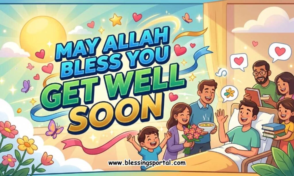May ALLAH Bless You Get Well Soon