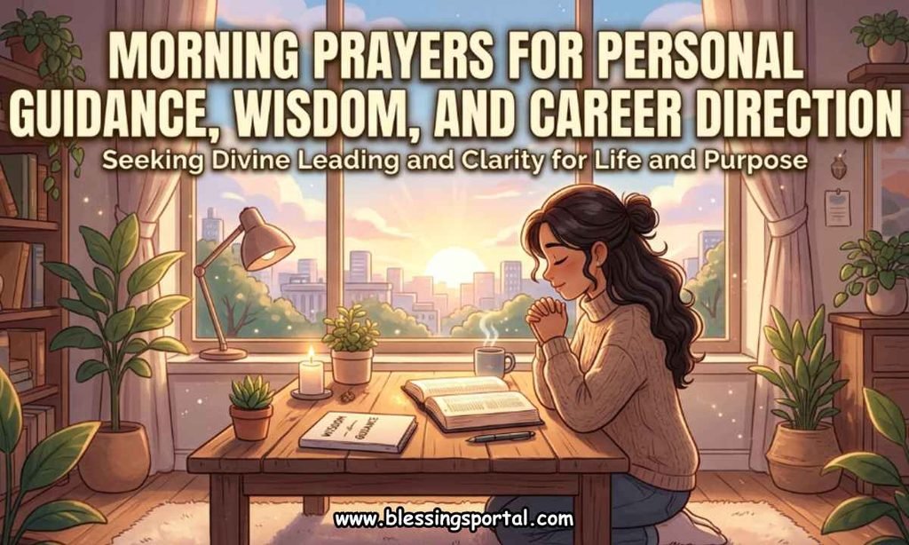 Morning Prayers for Personal Guidance, Wisdom, and Career Direction
