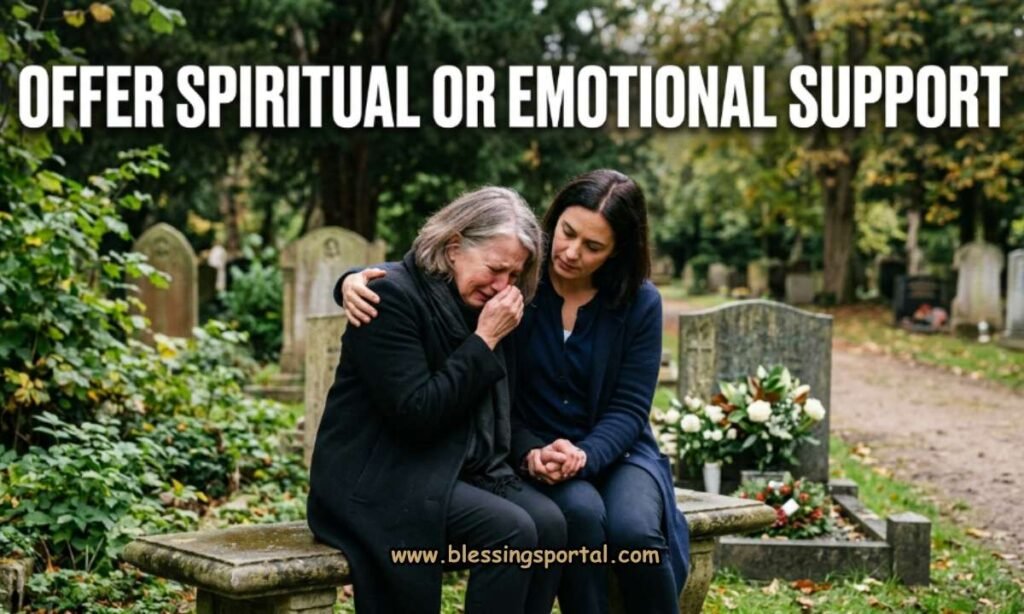 Offer Spiritual or Emotional Support