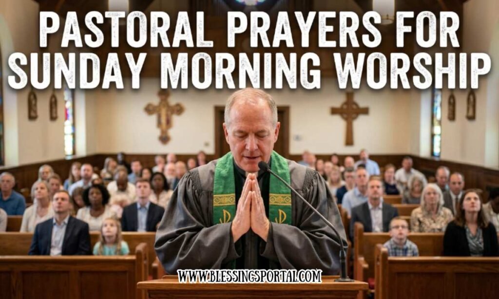 Pastoral Prayers for Sunday Morning Worship