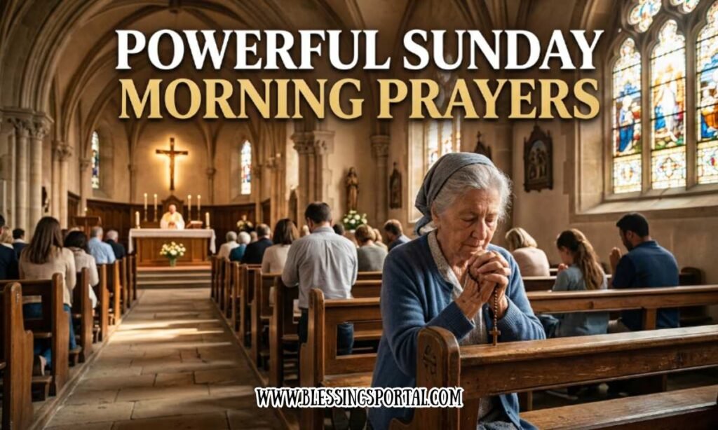 Powerful Sunday Morning Prayers