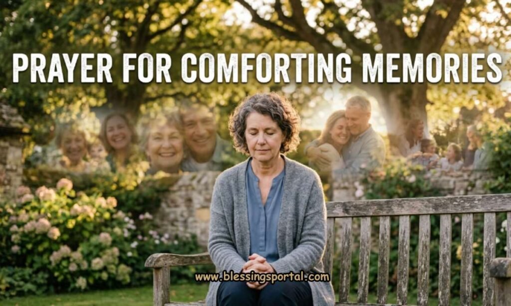 Prayer for Comforting Memories