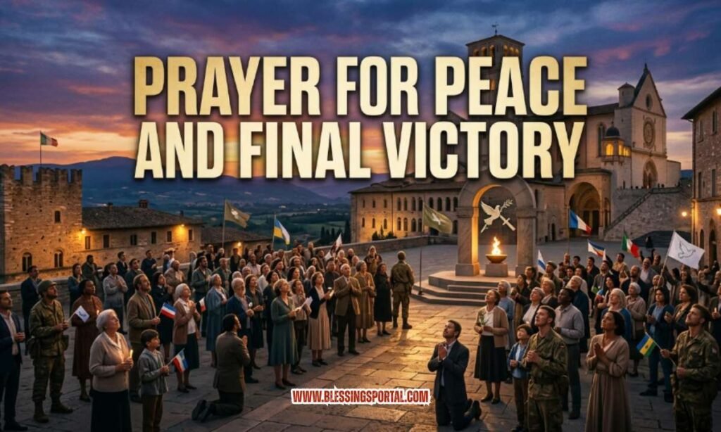 Prayer for Peace and Final Victory
