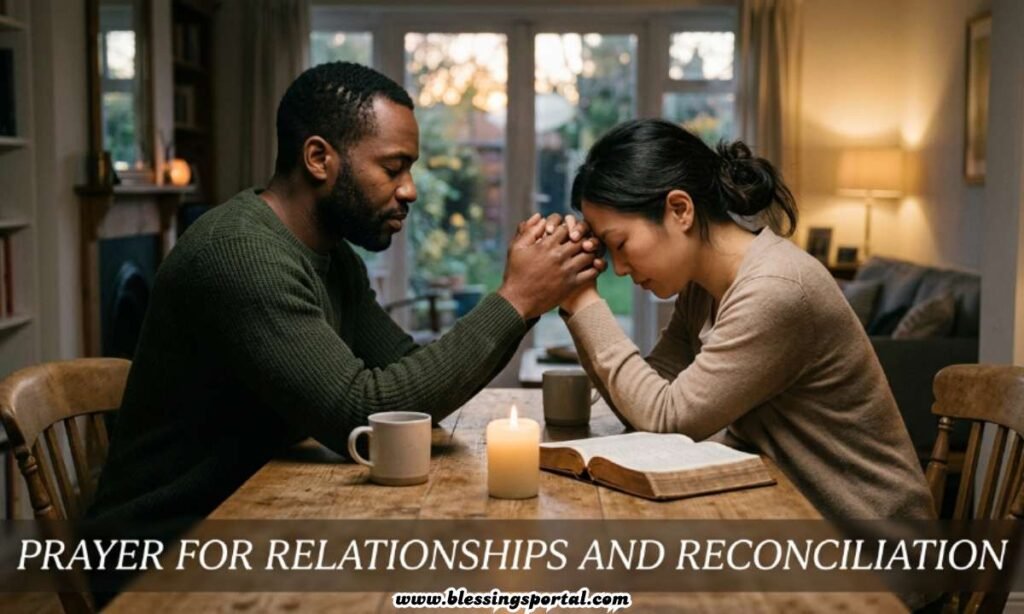 Prayer for Relationships and Reconciliation