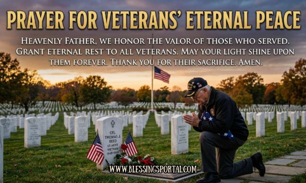 Prayer for Veterans' Eternal Peace